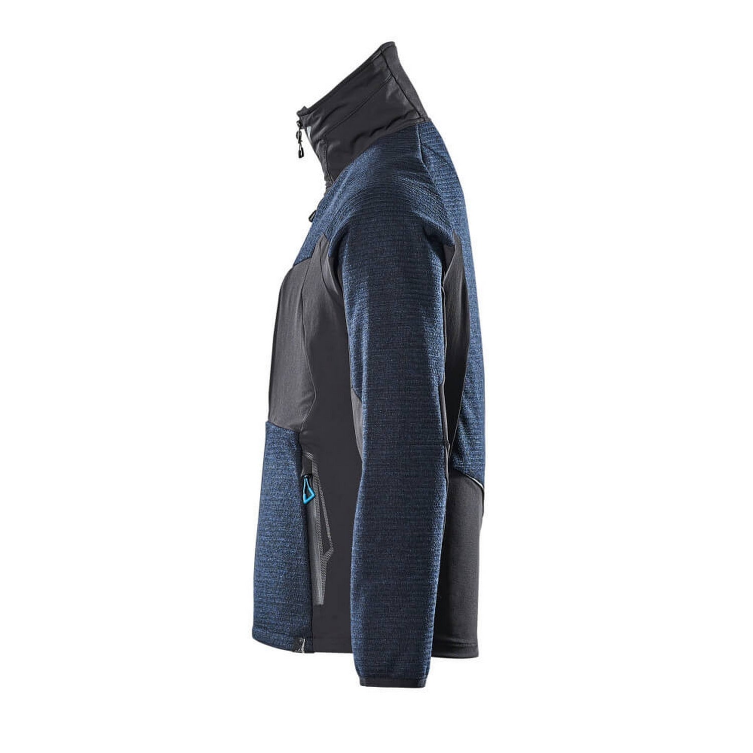 Dark Navy-Black - Lifestyle - Mascot Mens Advanced Knitted Full Zip Jacket