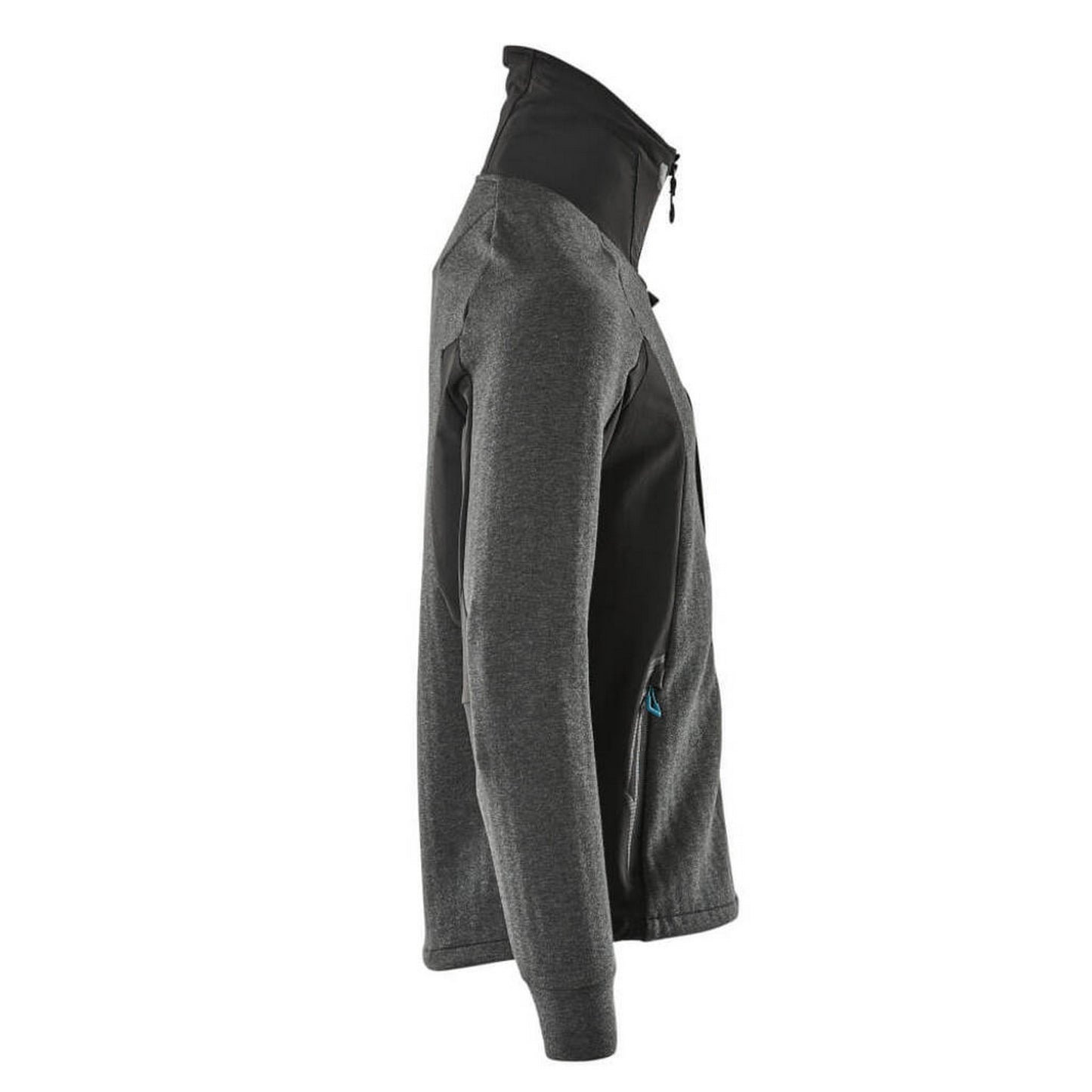 Black - Side - Mascot Mens Advanced Full Zip Jacket