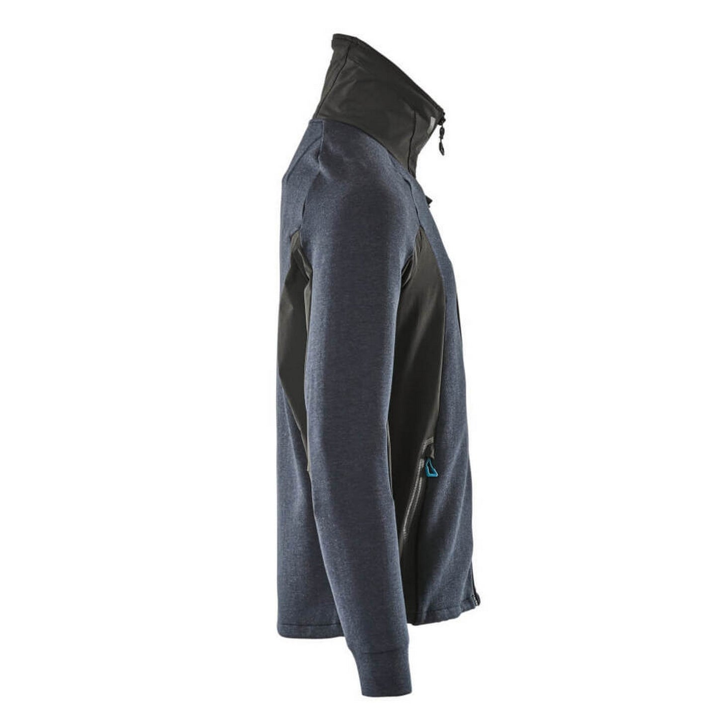 Dark Navy-Black - Side - Mascot Mens Advanced Full Zip Jacket