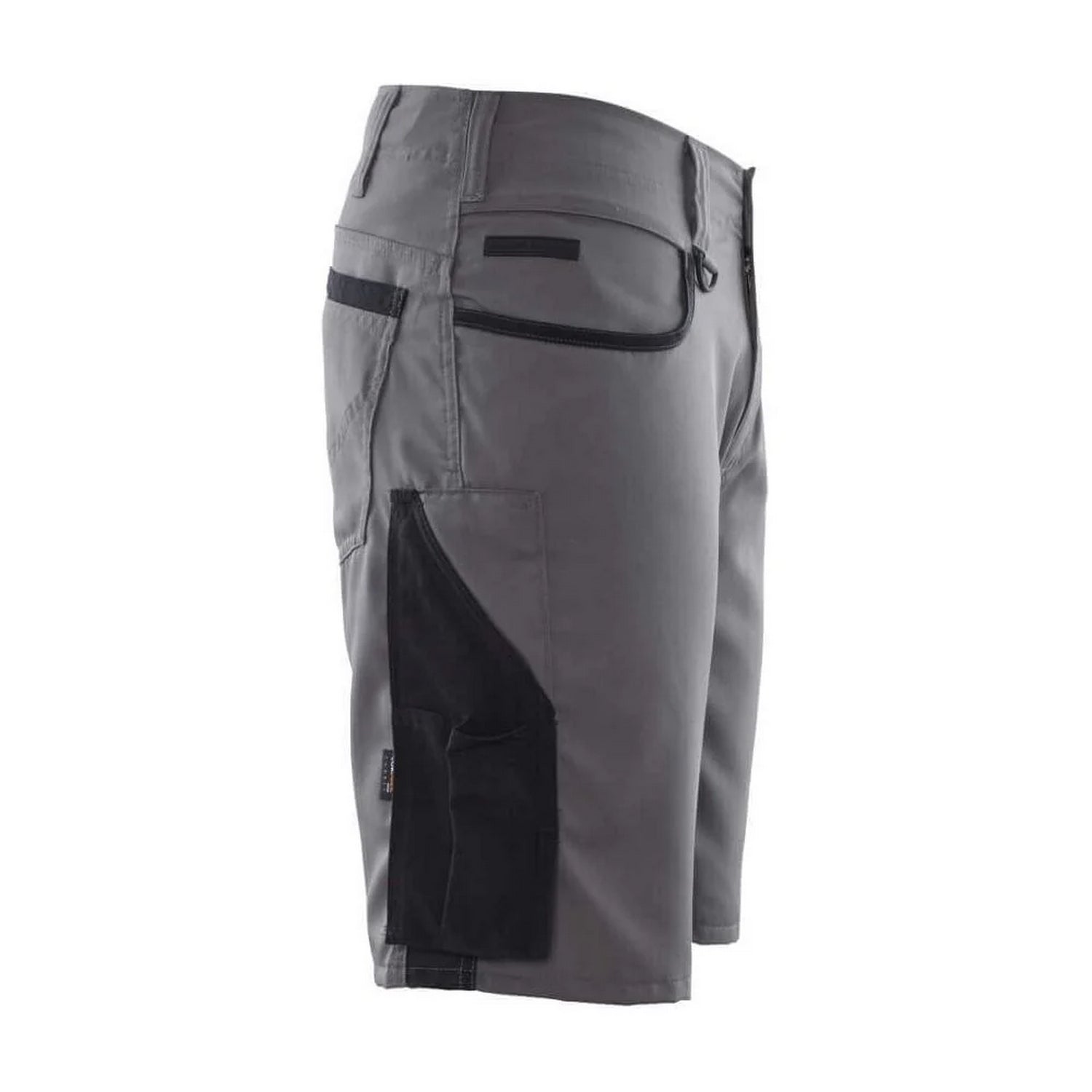 Anthracite-Black - Back - Mascot Mens Unique Work Shorts