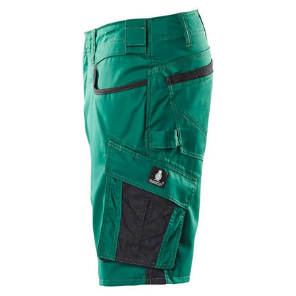 Green-Black - Lifestyle - Mascot Mens Unique Work Shorts