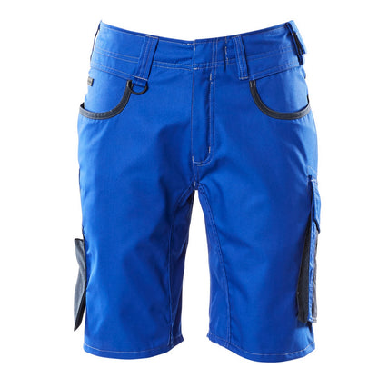 Royal Blue-Dark Navy - Front - Mascot Mens Unique Work Shorts