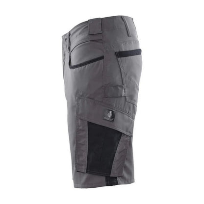 Anthracite-Black - Side - Mascot Mens Unique Work Shorts