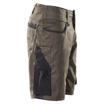 Dark Anthracite-Black - Side - Mascot Mens Unique Work Shorts