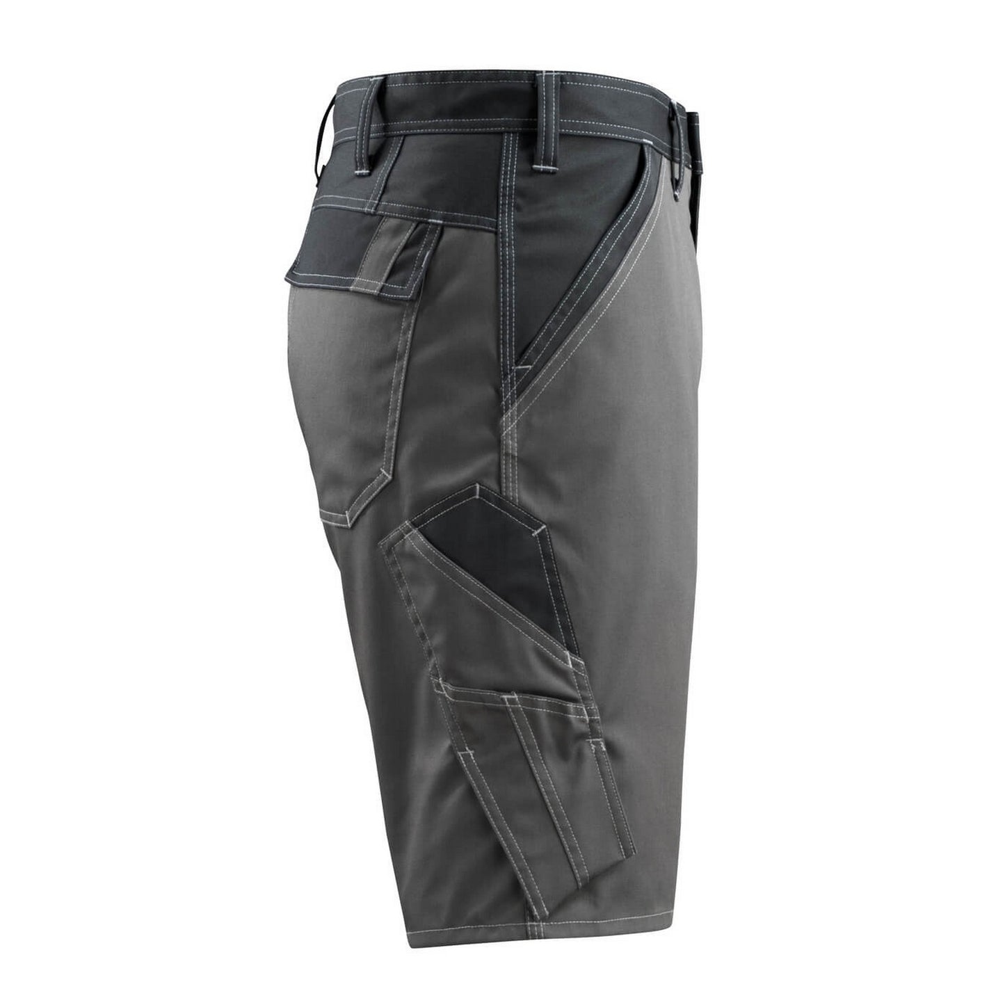 Dark Anthracite-Black - Side - Mascot Mens Light Sunbury Work Shorts