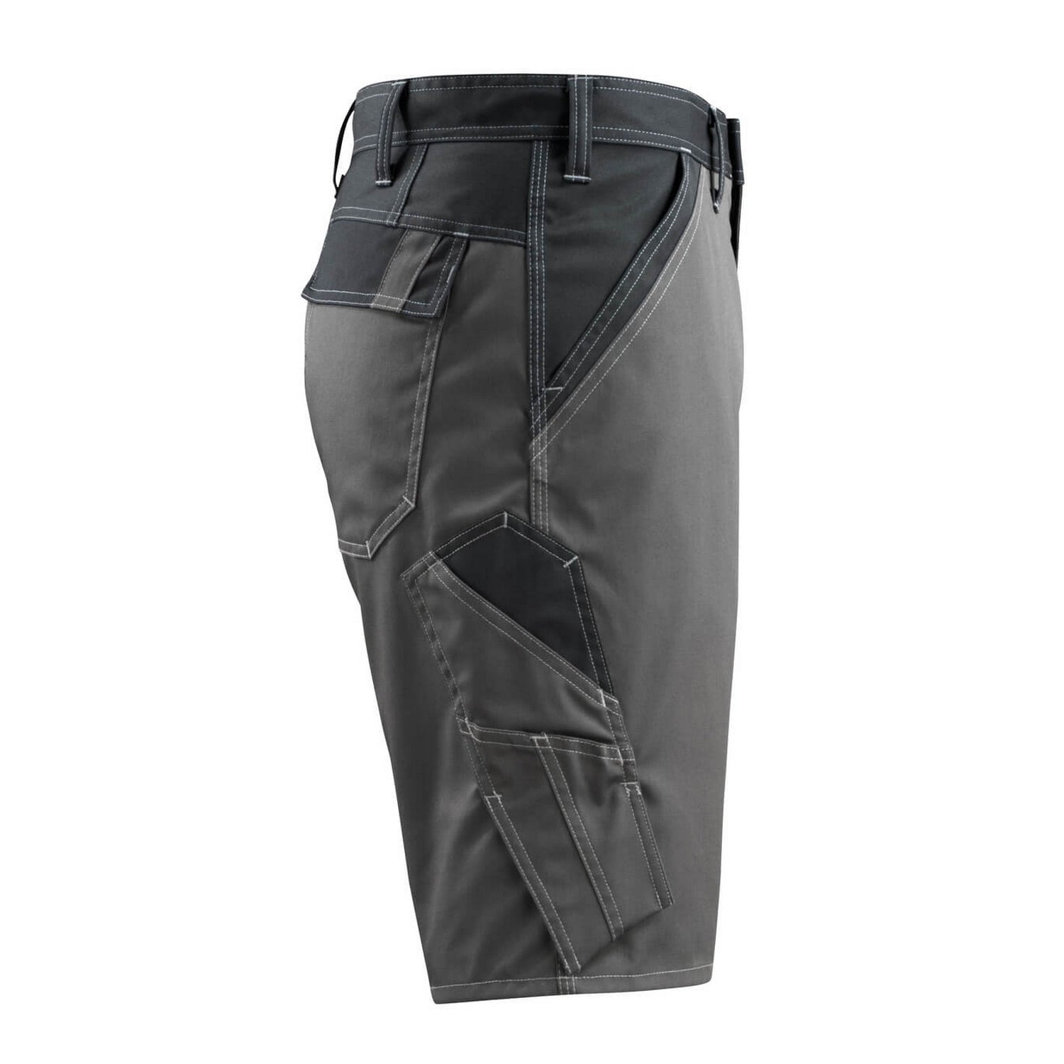 Dark Anthracite-Black - Side - Mascot Mens Light Sunbury Work Shorts