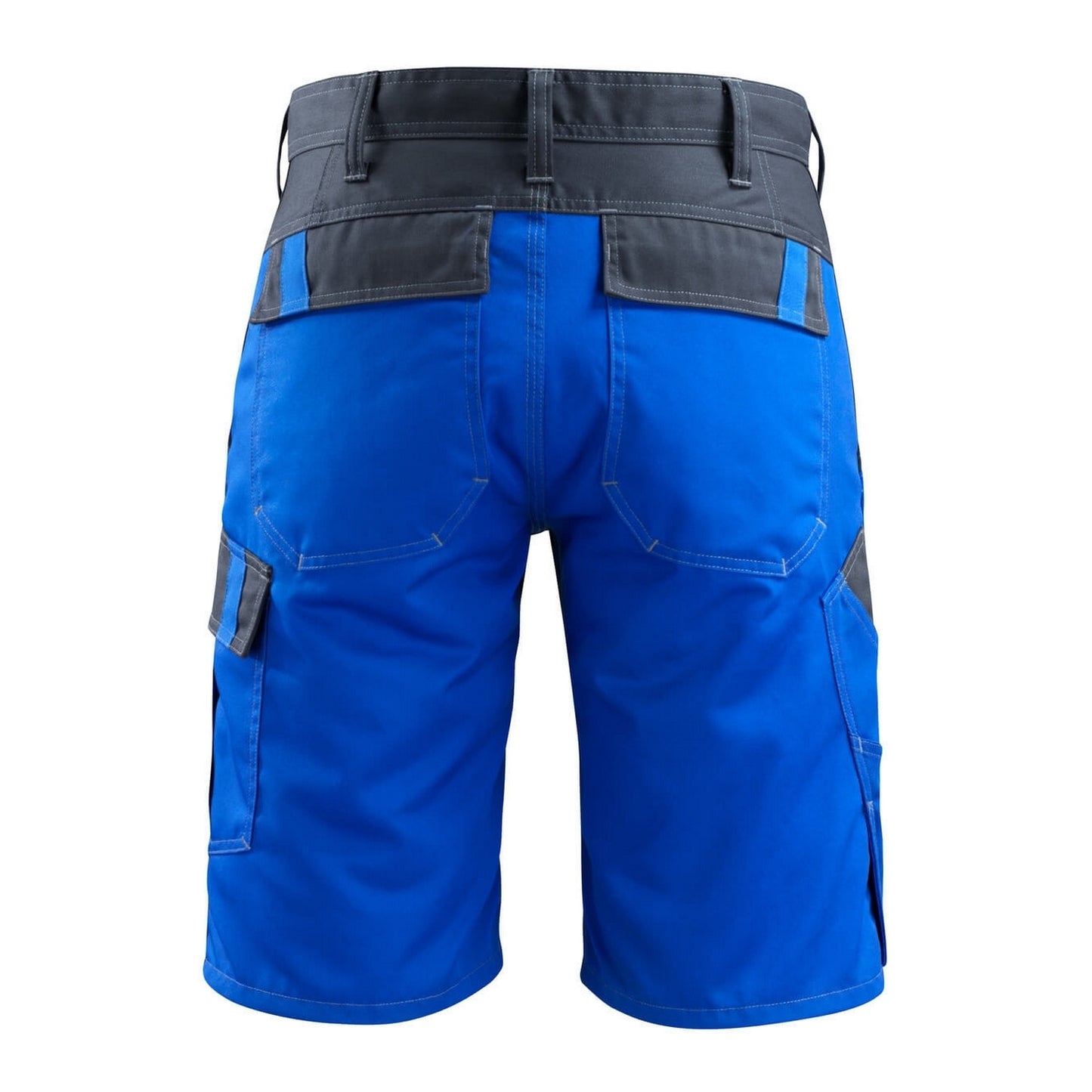 Royal Blue-Dark Navy - Back - Mascot Mens Light Sunbury Work Shorts