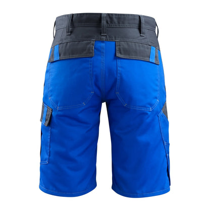 Royal Blue-Dark Navy - Back - Mascot Mens Light Sunbury Work Shorts
