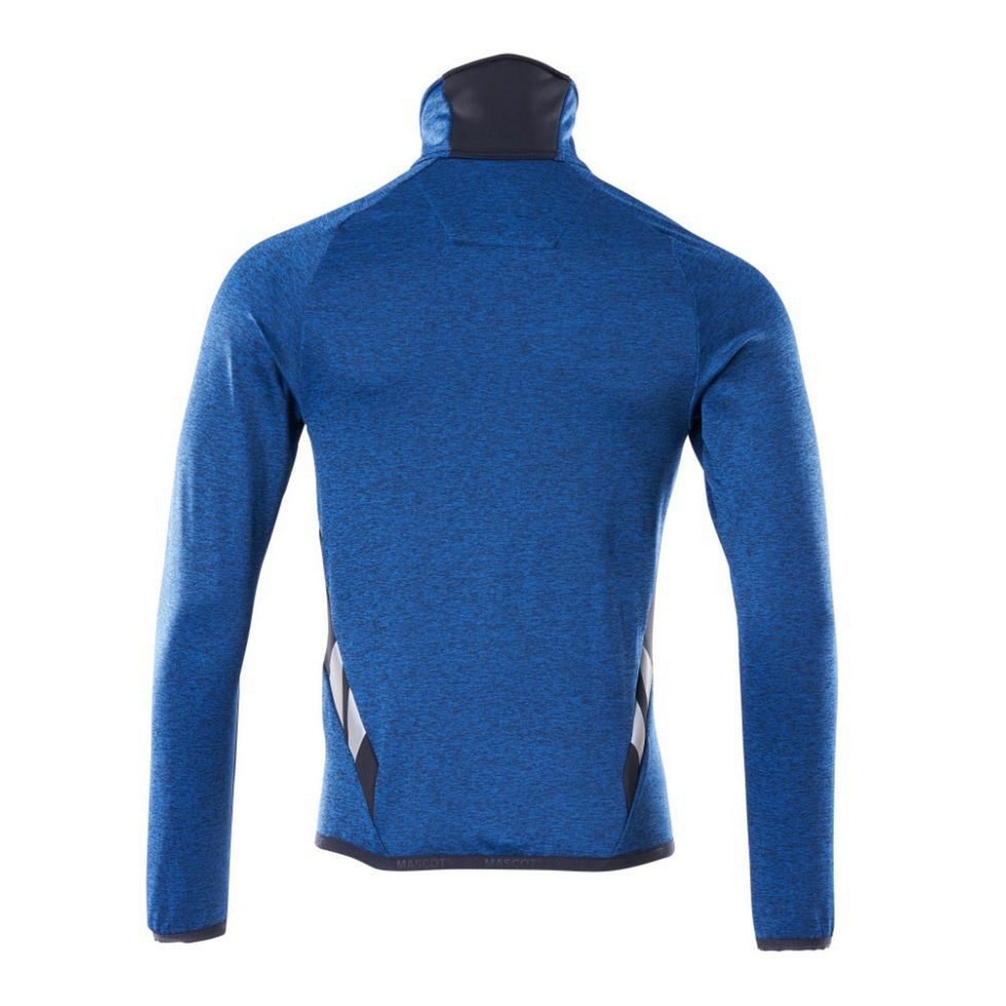 Azure Blue-Dark Navy - Back - Mascot Mens Accelerate Fleece Jacket