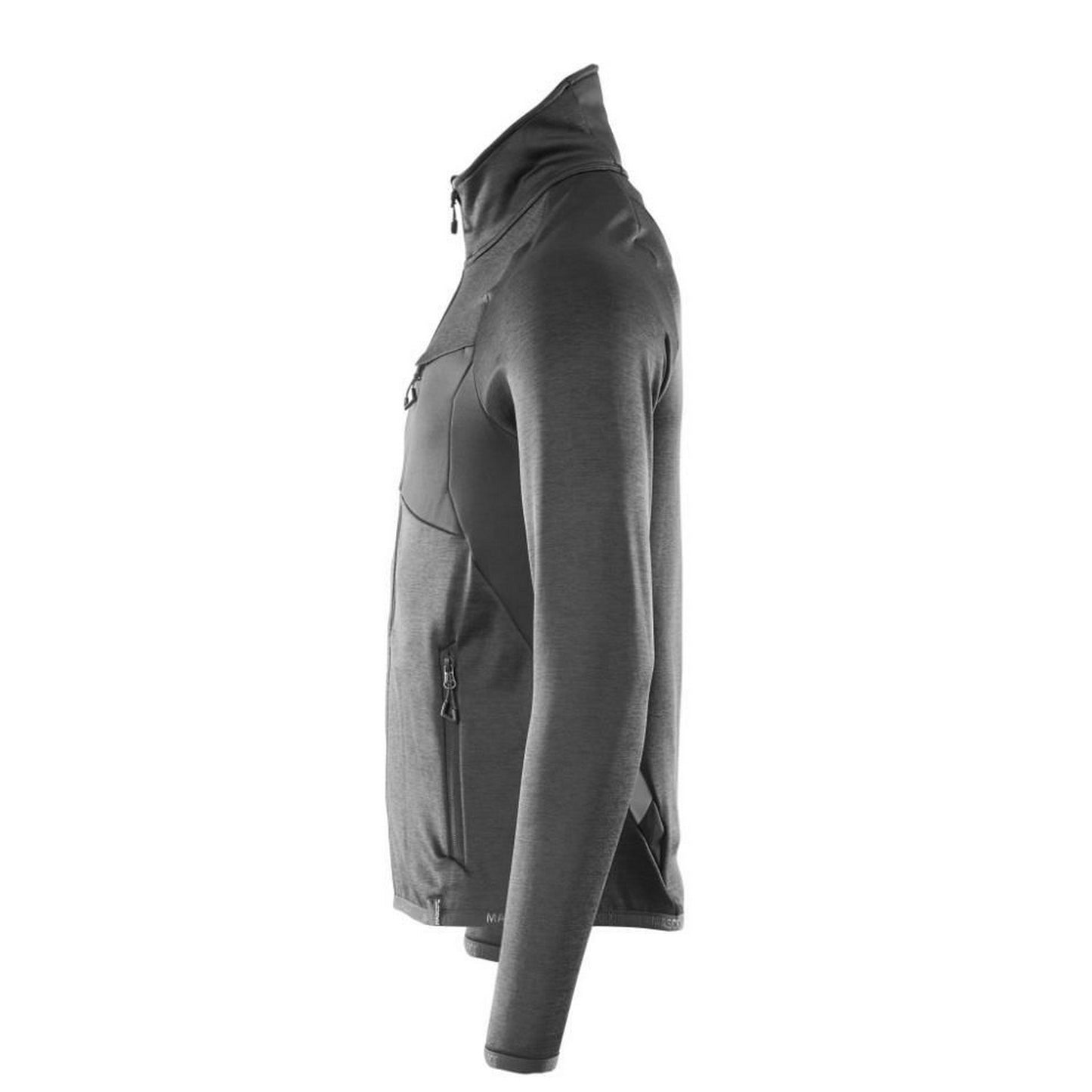 Black - Side - Mascot Mens Accelerate Fleece Jacket