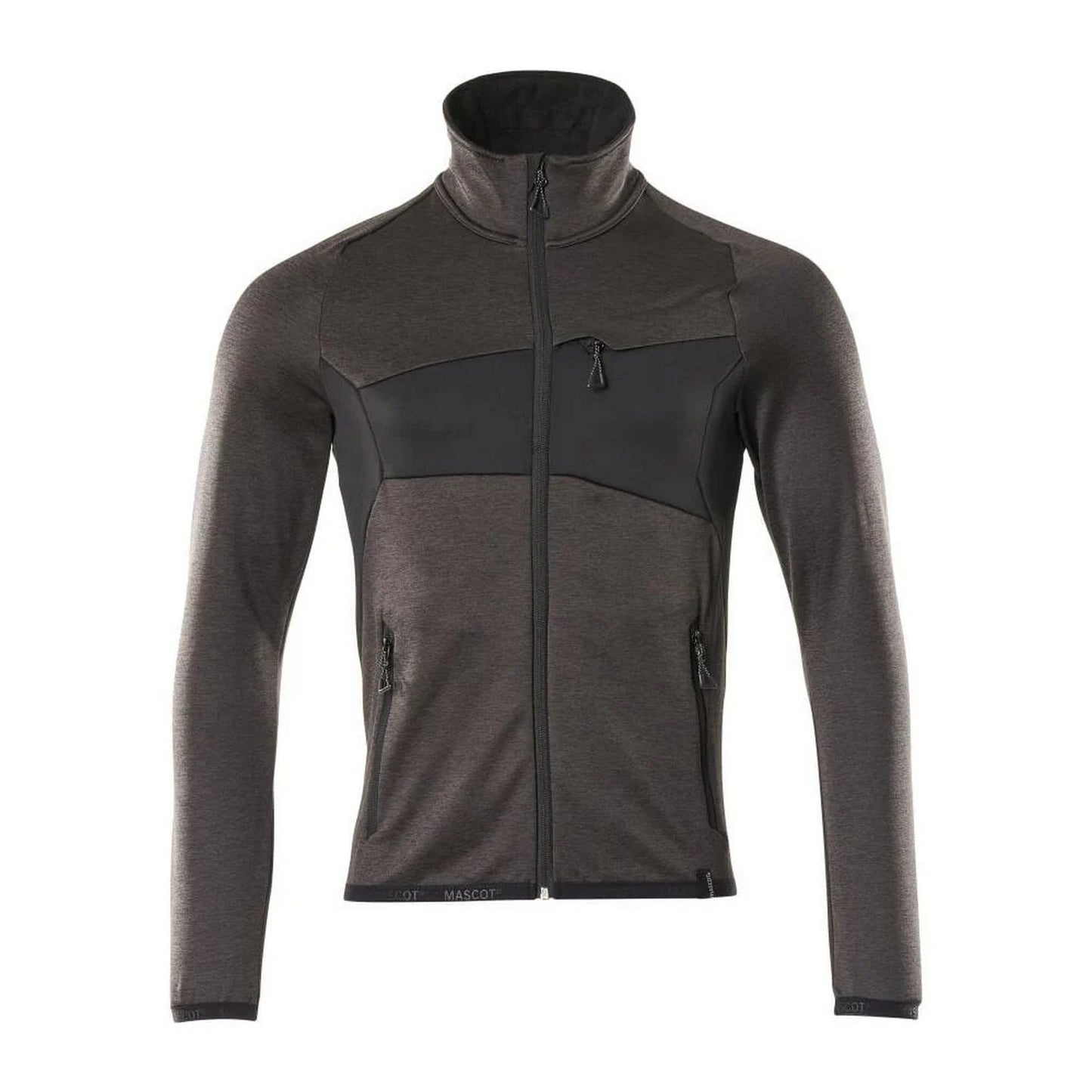 Dark Anthracite-Black - Front - Mascot Mens Accelerate Fleece Jacket