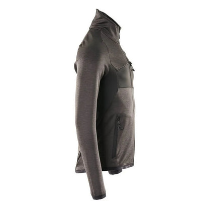 Dark Anthracite-Black - Side - Mascot Mens Accelerate Fleece Jacket