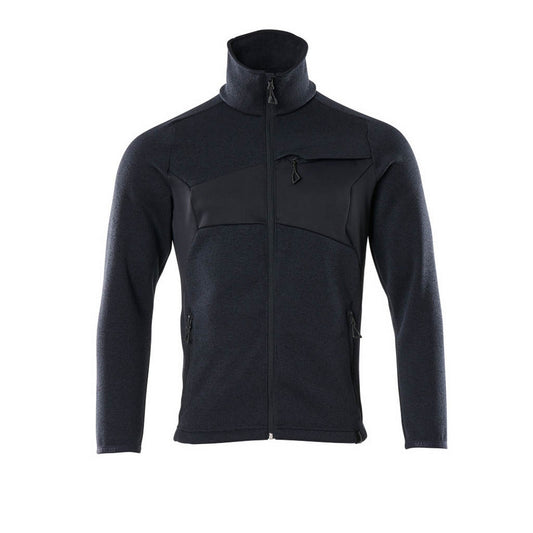 Dark Navy - Front - Mascot Mens Accelerate Knitted Jacket