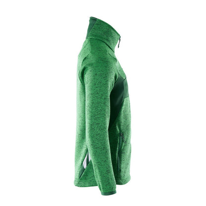 Grass Green-Green - Side - Mascot Mens Accelerate Knitted Jacket