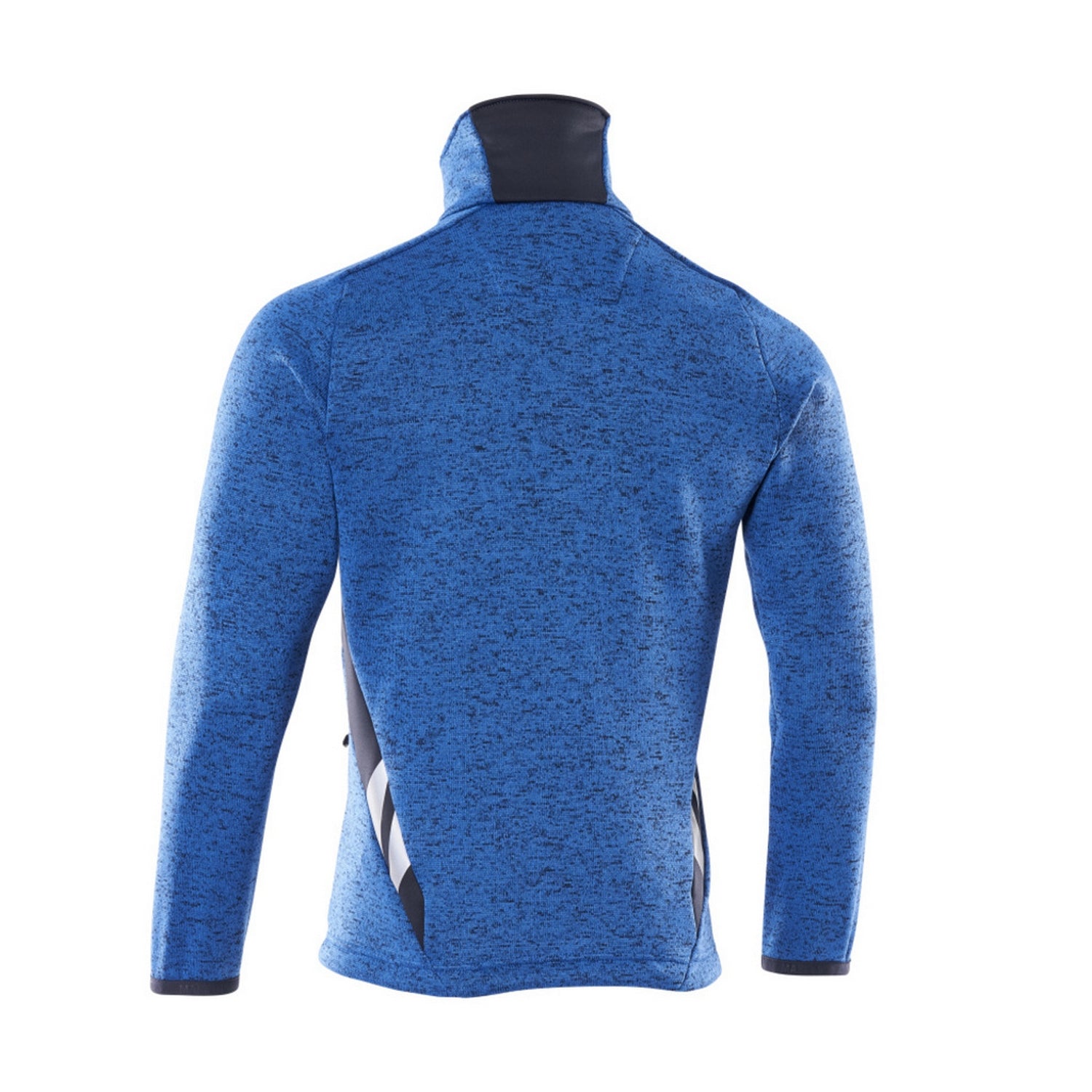 Azure Blue-Dark Navy - Back - Mascot Mens Accelerate Knitted Jacket