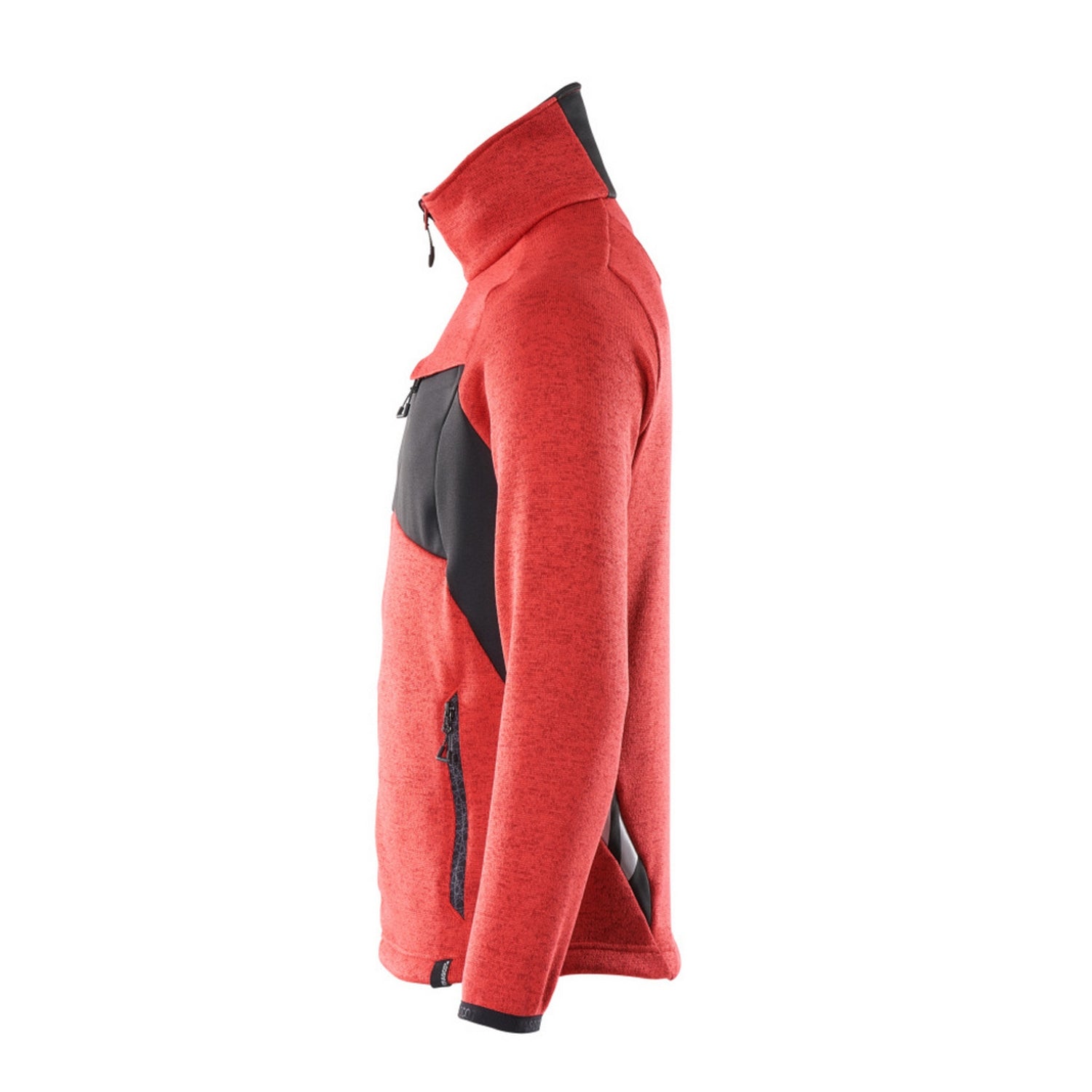 Traffic Red-Black - Lifestyle - Mascot Mens Accelerate Knitted Jacket
