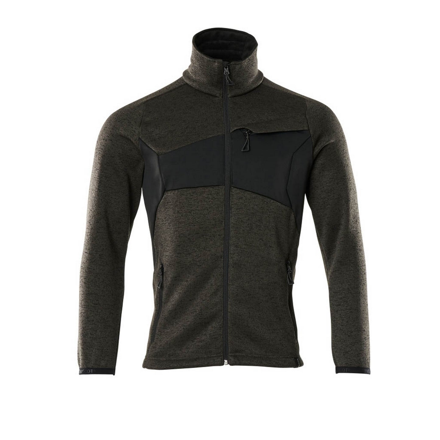 Dark Anthracite-Black - Front - Mascot Mens Accelerate Knitted Jacket