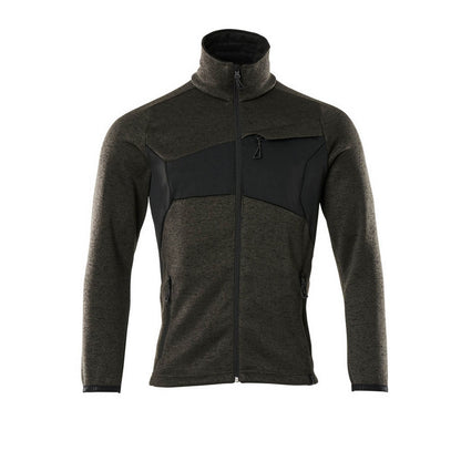 Dark Anthracite-Black - Front - Mascot Mens Accelerate Knitted Jacket