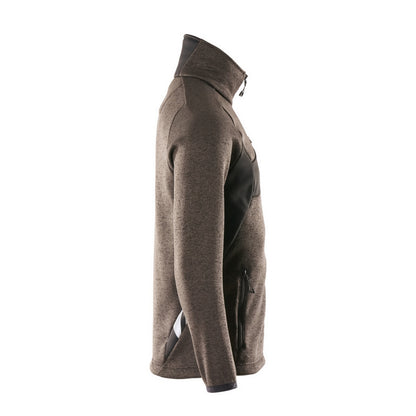 Dark Anthracite-Black - Side - Mascot Mens Accelerate Knitted Jacket
