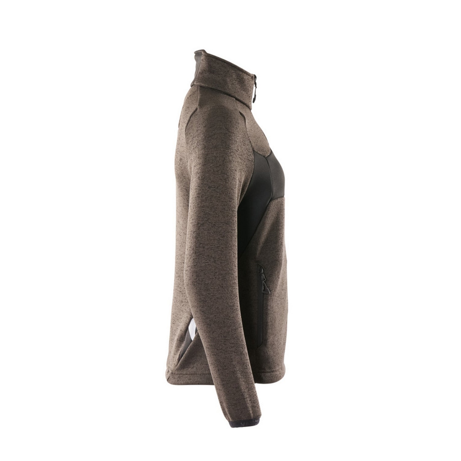 Dark Anthracite-Black - Side - Mascot Womens-Ladies Accelerate Knitted Jacket