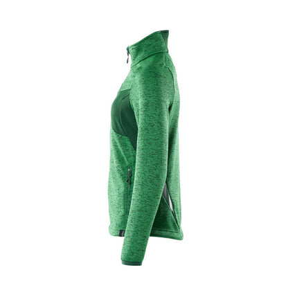 Grass Green-Green - Lifestyle - Mascot Womens-Ladies Accelerate Knitted Jacket