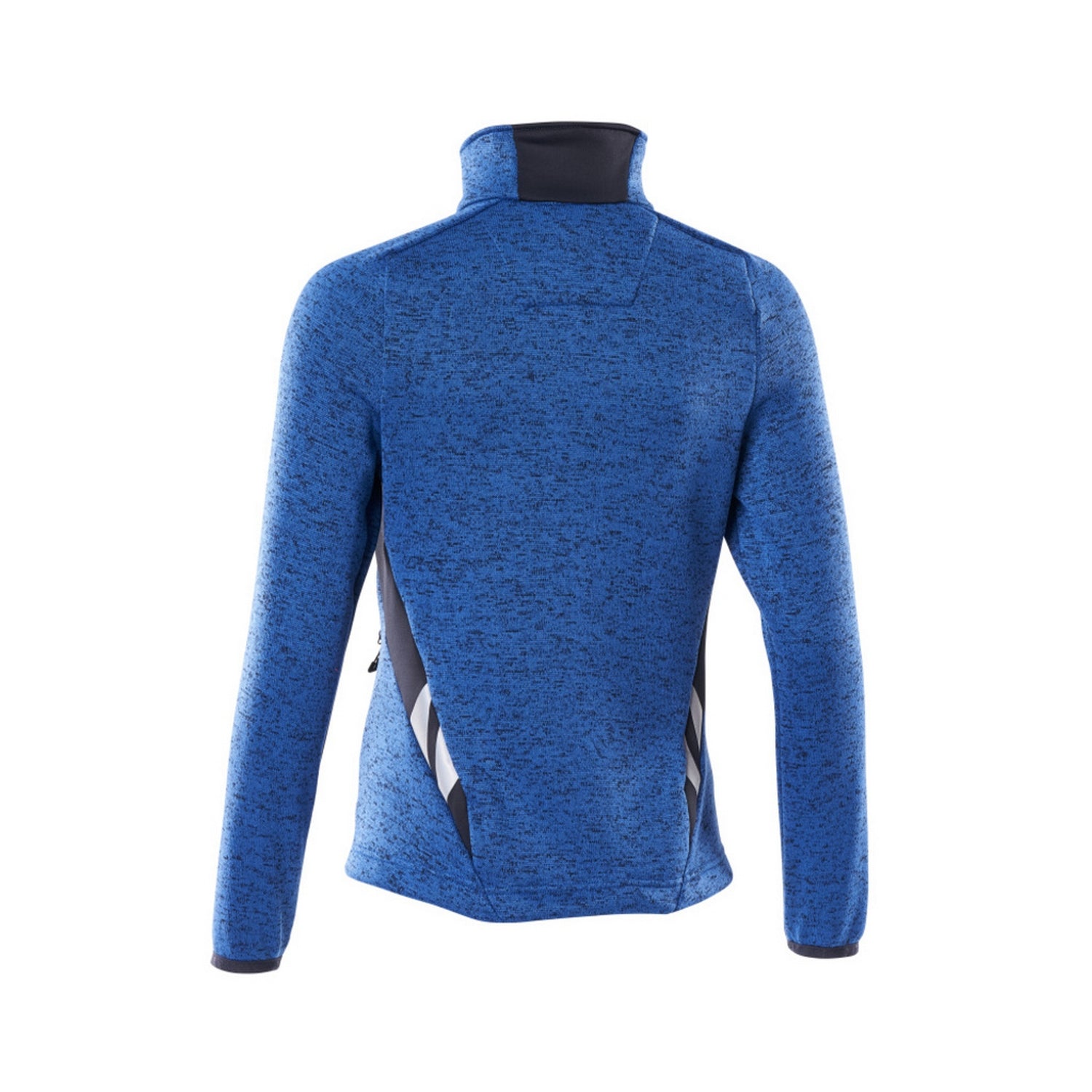 Azure Blue-Dark Navy - Back - Mascot Womens-Ladies Accelerate Knitted Jacket