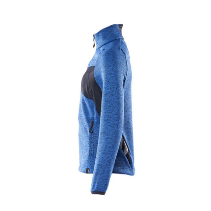 Azure Blue-Dark Navy - Lifestyle - Mascot Womens-Ladies Accelerate Knitted Jacket