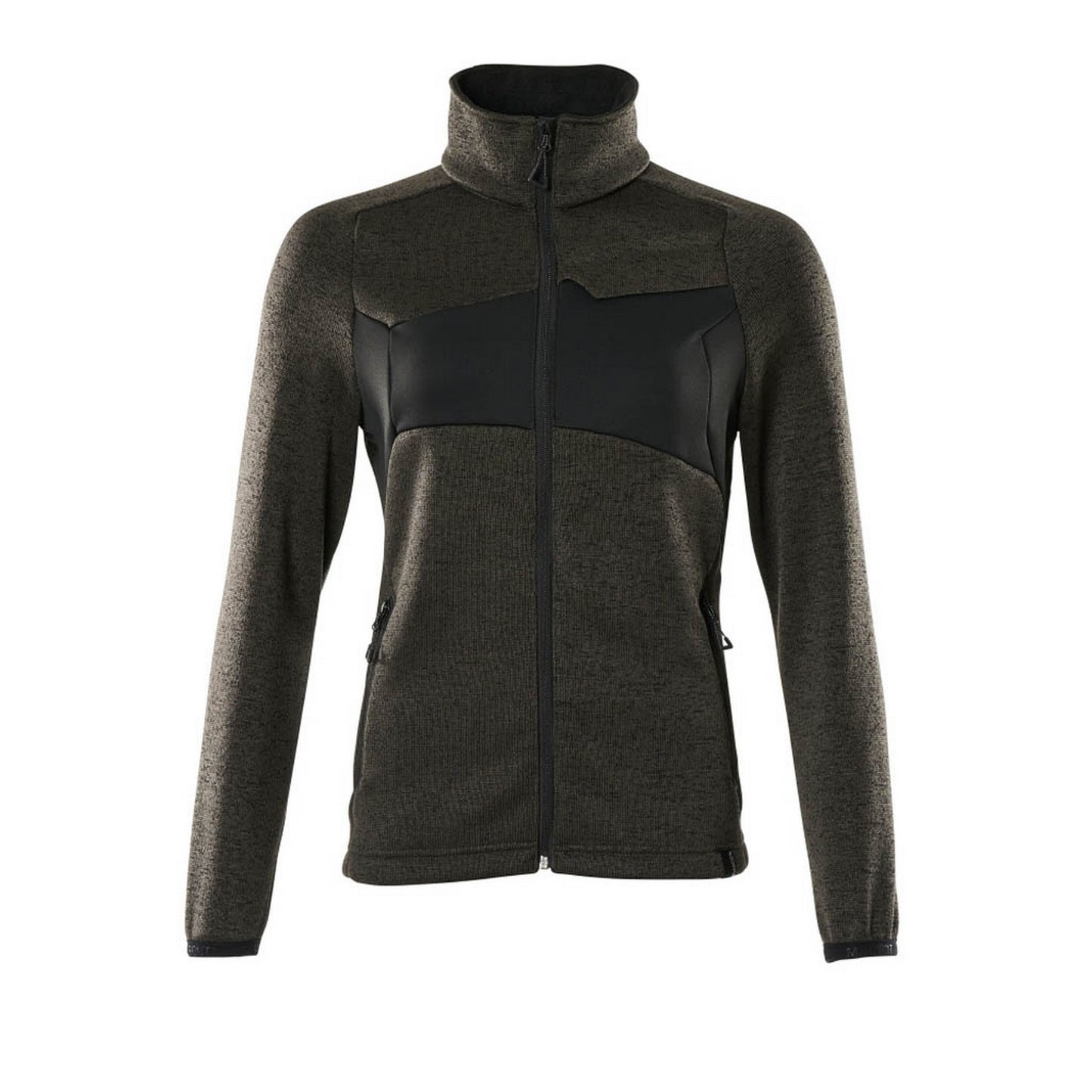 Dark Anthracite-Black - Front - Mascot Womens-Ladies Accelerate Knitted Jacket