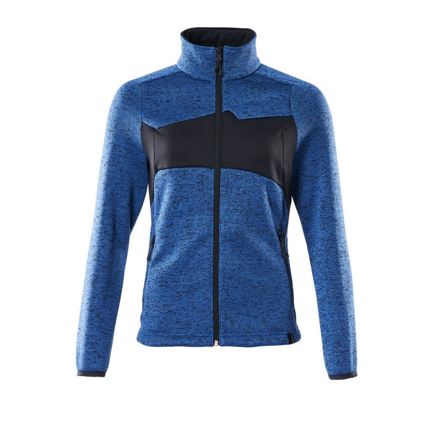 Azure Blue-Dark Navy - Front - Mascot Womens-Ladies Accelerate Knitted Jacket