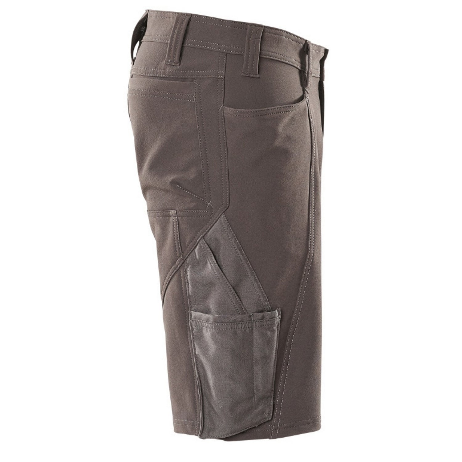 Dark Anthracite - Side - Mascot Mens Accelerate Work Shorts