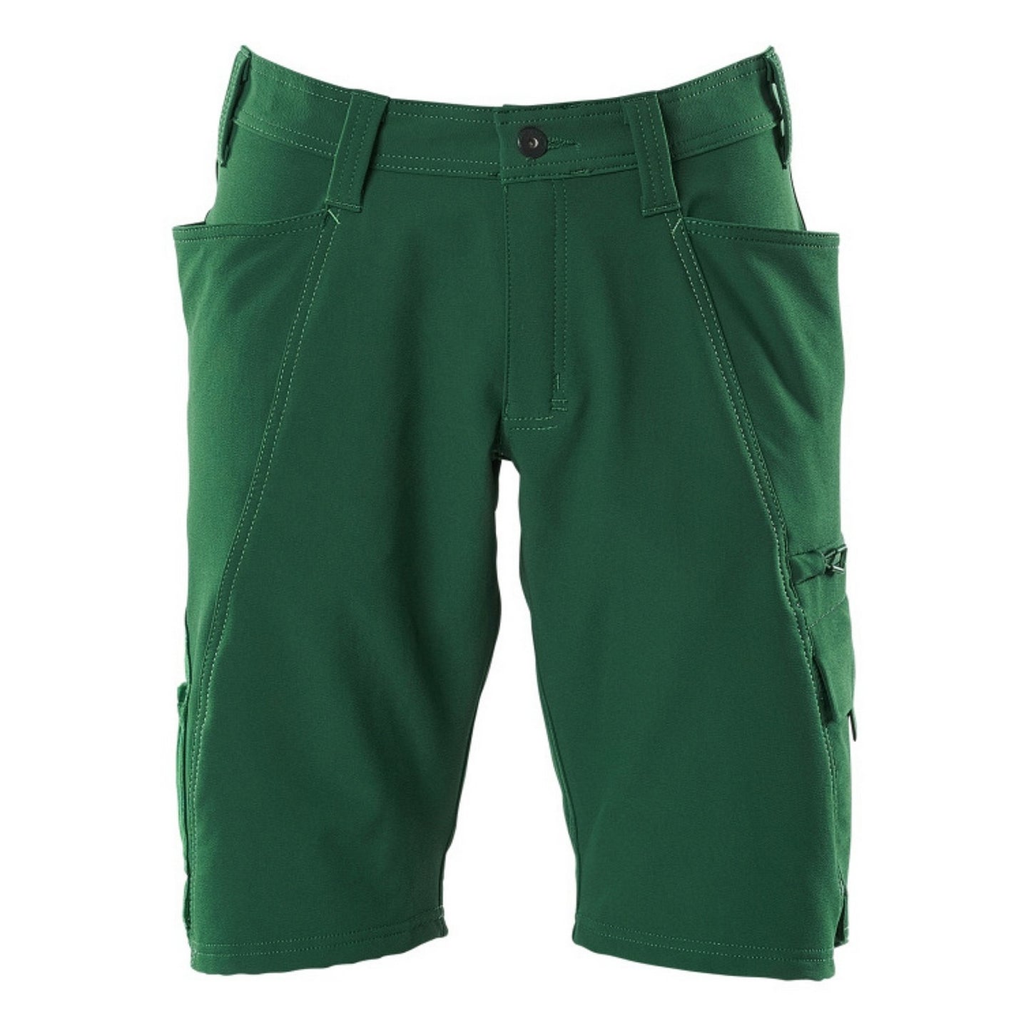 Green - Front - Mascot Mens Accelerate Work Shorts