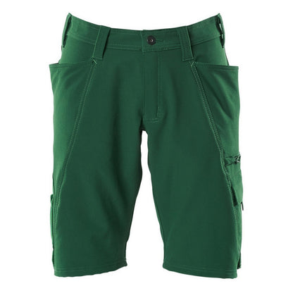 Green - Front - Mascot Mens Accelerate Work Shorts