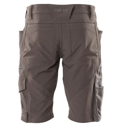 Dark Anthracite - Back - Mascot Mens Accelerate Work Shorts