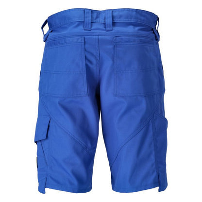 Azure Blue - Back - Mascot Mens Accelerate Holster Pocket Work Shorts