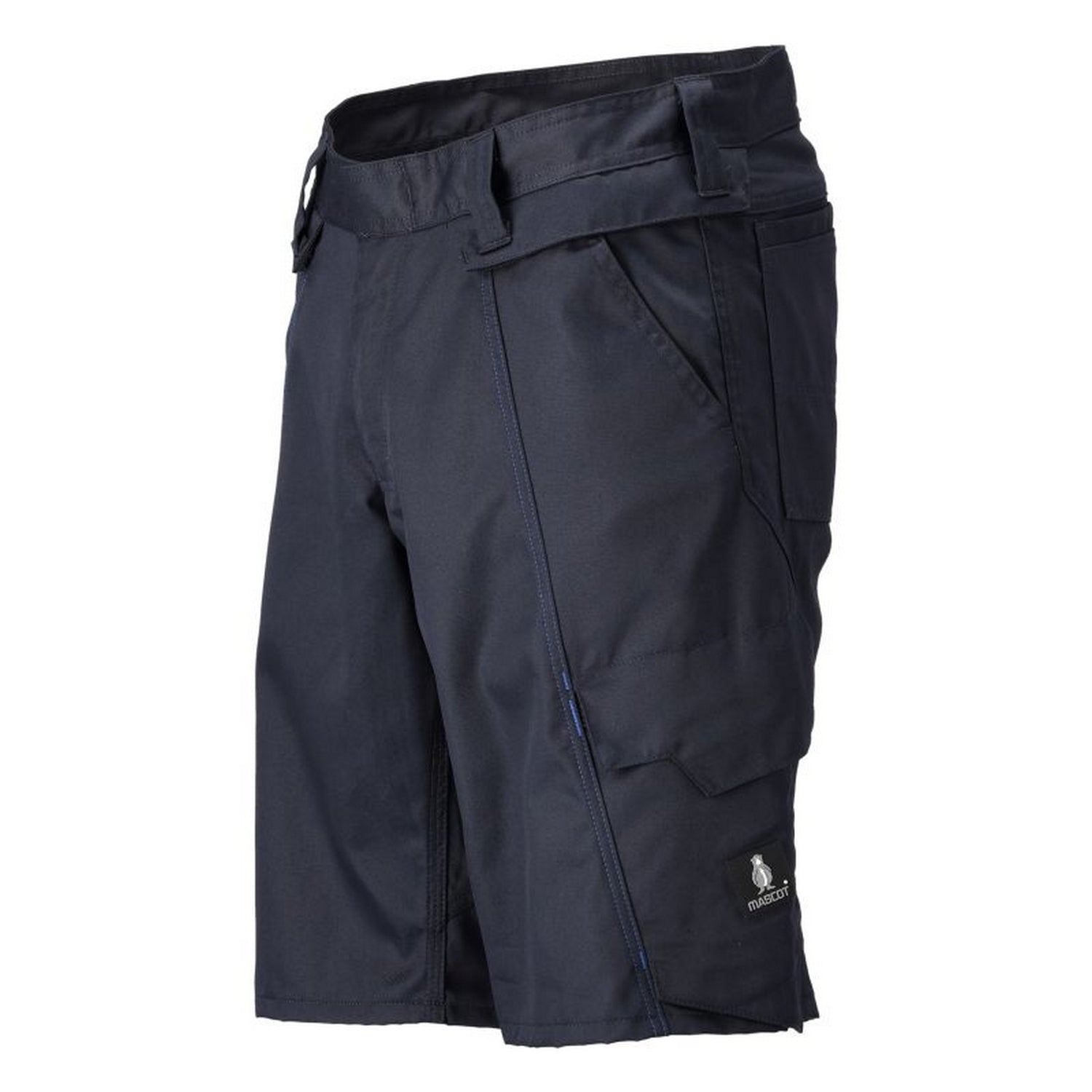 Dark Navy - Side - Mascot Mens Accelerate Holster Pocket Work Shorts
