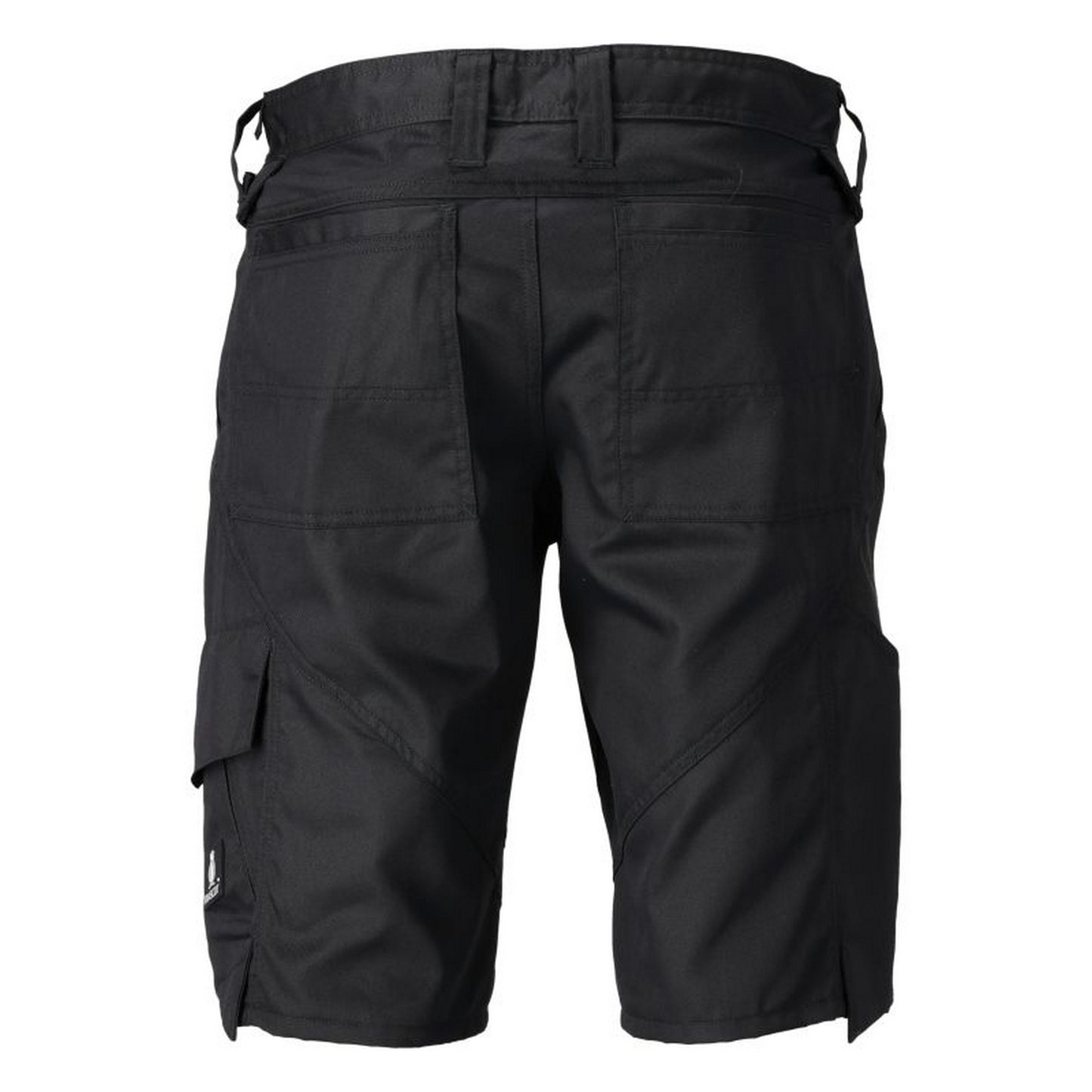 Black - Back - Mascot Mens Accelerate Holster Pocket Work Shorts