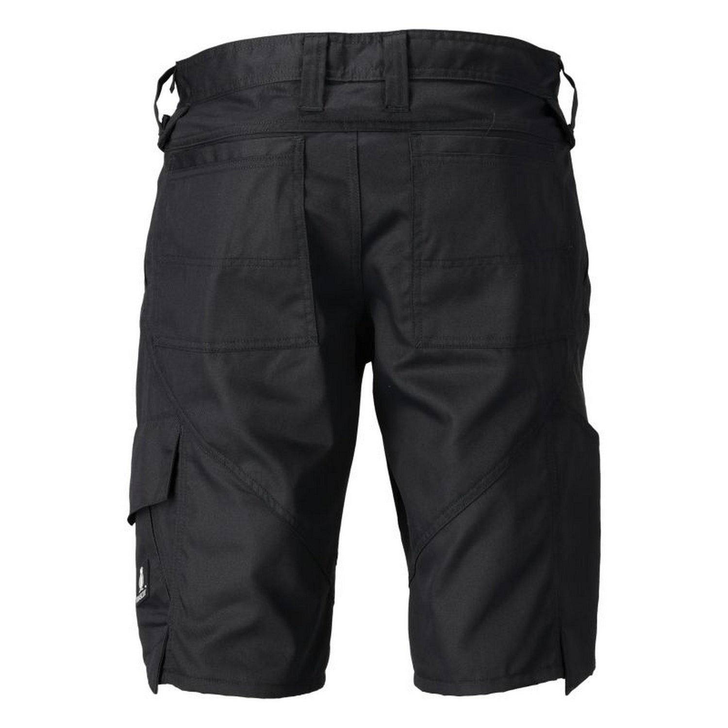 Black - Back - Mascot Mens Accelerate Holster Pocket Work Shorts