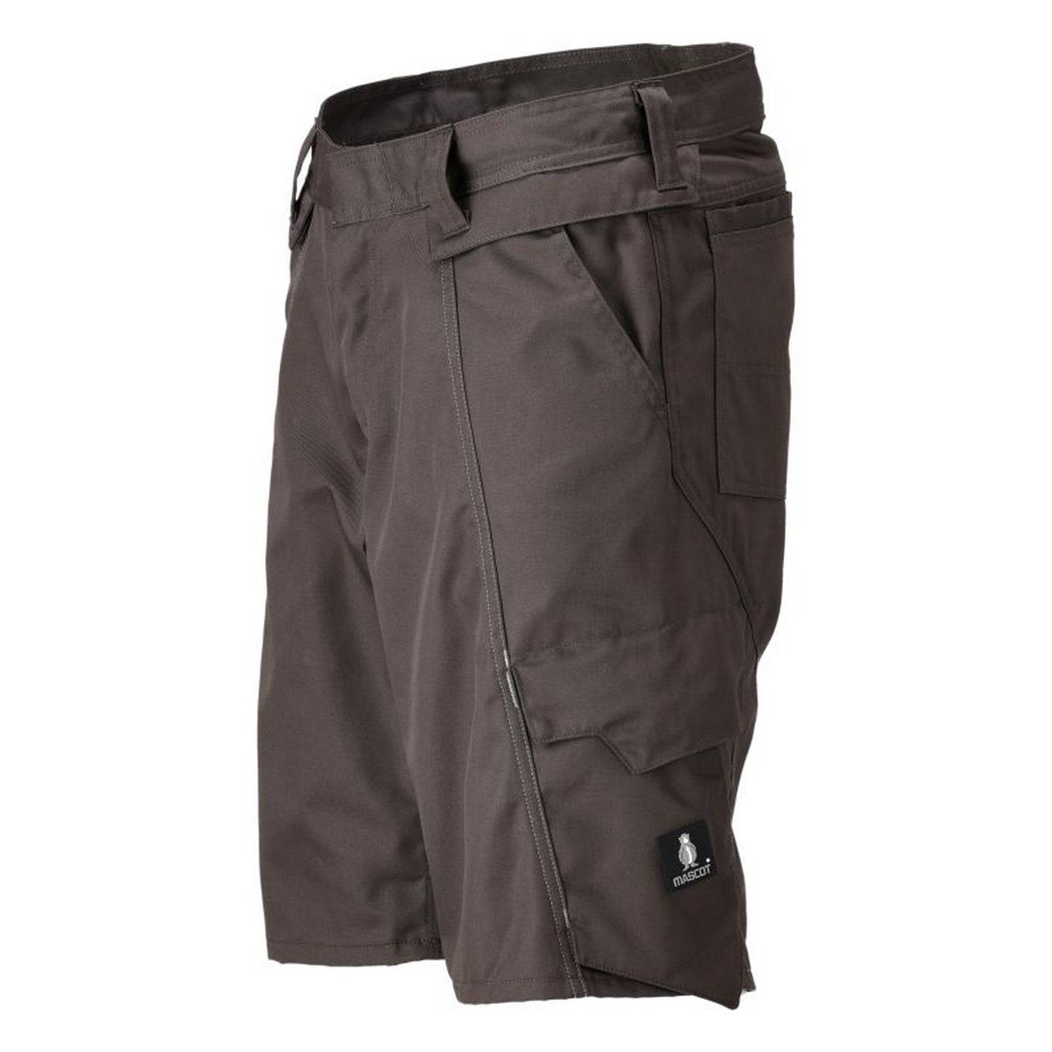 Dark Anthracite - Side - Mascot Mens Accelerate Holster Pocket Work Shorts