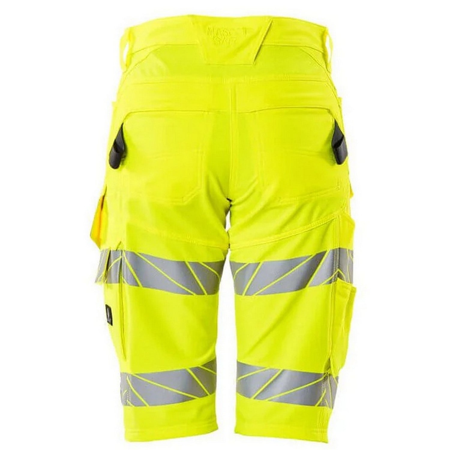 Hi Vis Yellow - Back - Mascot Mens Accelerate Safe Work Shorts