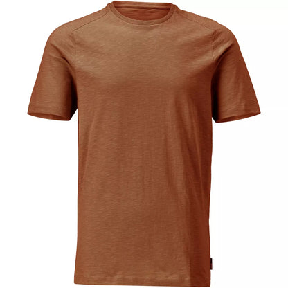 Nut Brown - Front - Mascot Mens Customised Short-Sleeved T-Shirt