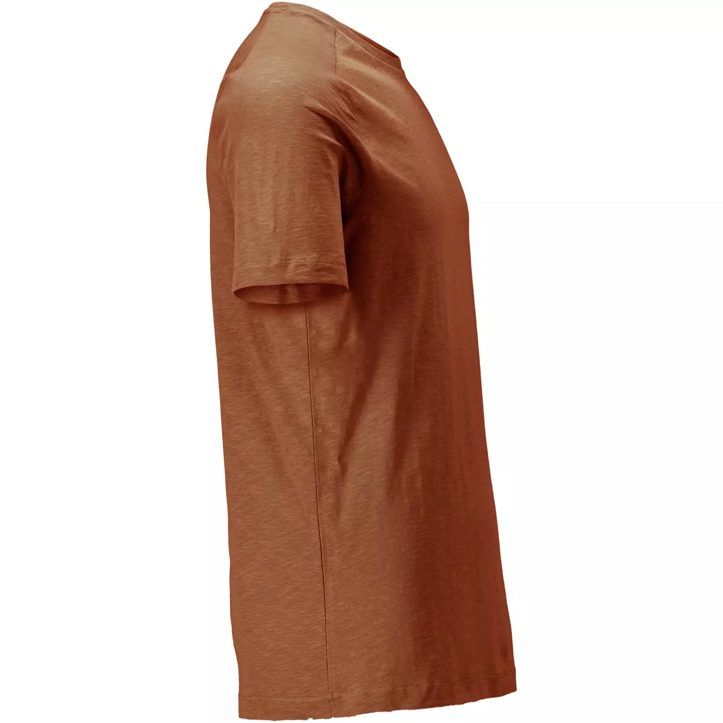 Nut Brown - Side - Mascot Mens Customised Short-Sleeved T-Shirt