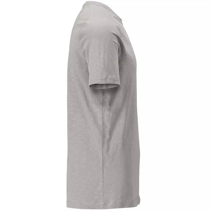 Silver Grey - Side - Mascot Mens Customised Short-Sleeved T-Shirt