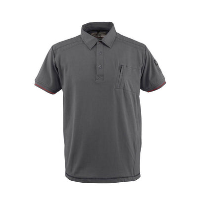 Anthracite - Front - Mascot Mens Frontline Kreta Polo Shirt