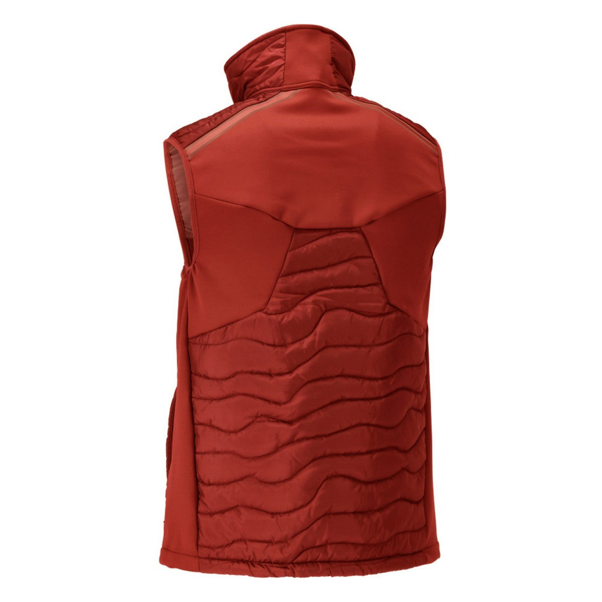 Autumn Red - Back - Mascot Mens Customised Climascot Thermal Gilet