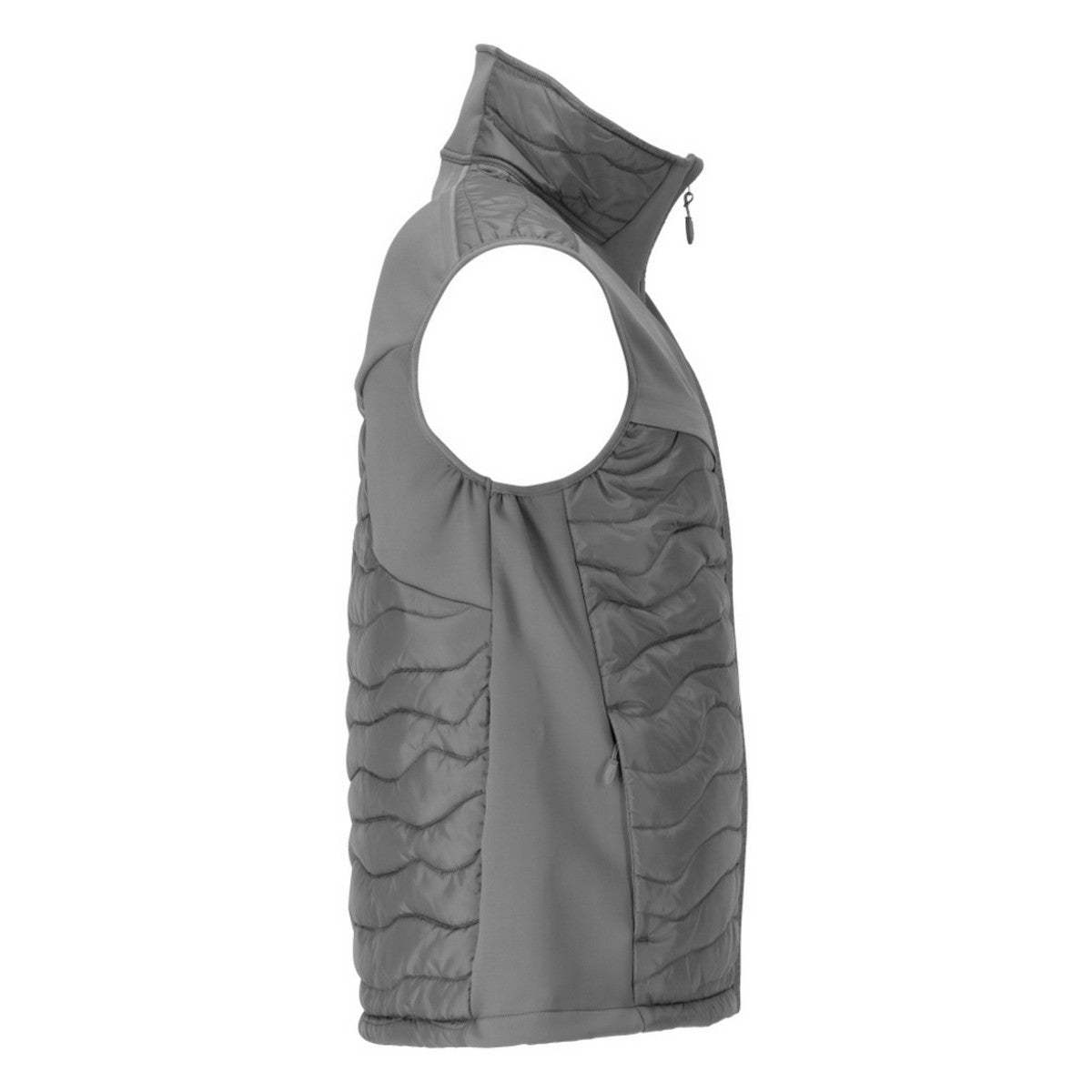 Stone Grey - Side - Mascot Mens Customised Climascot Thermal Gilet
