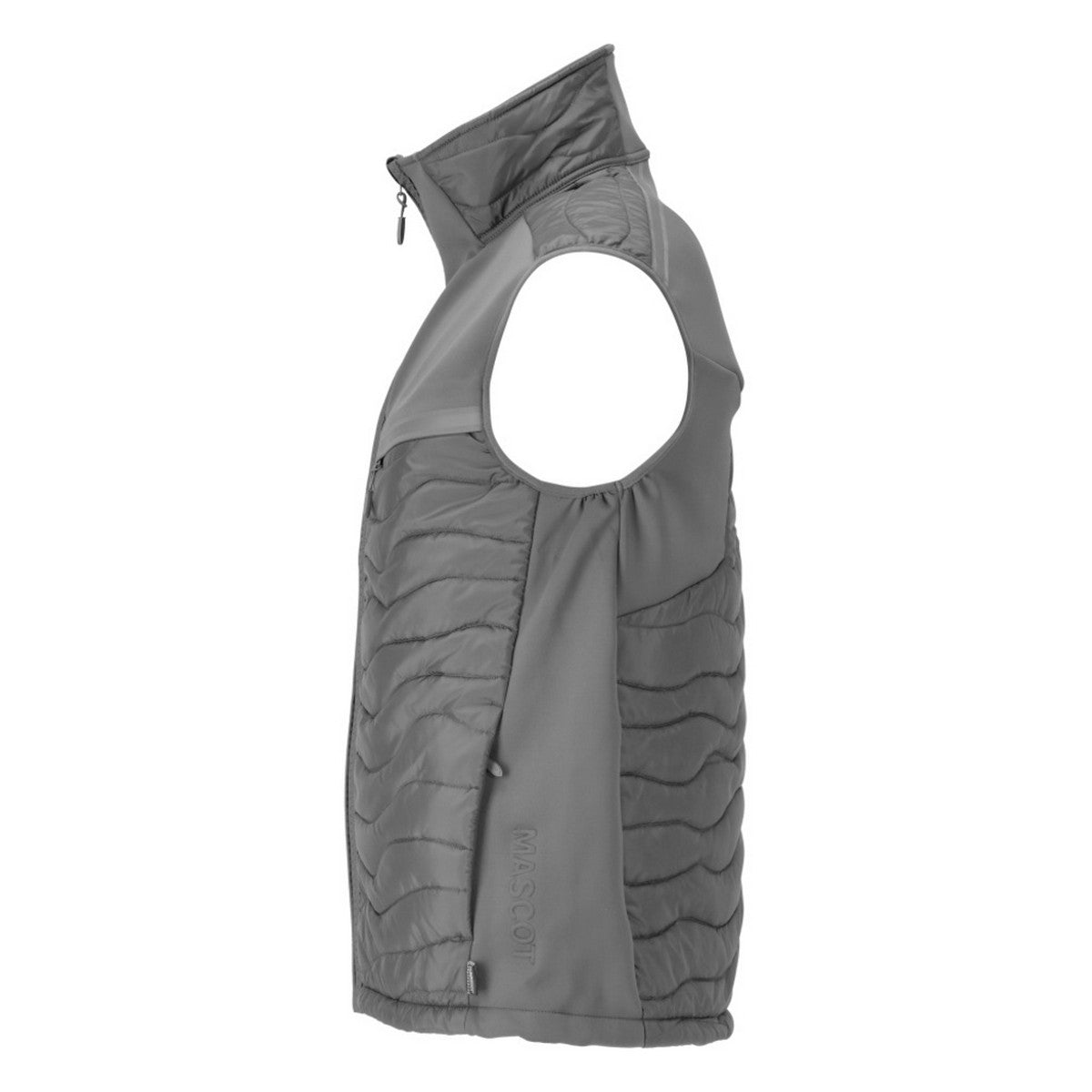 Stone Grey - Lifestyle - Mascot Mens Customised Climascot Thermal Gilet