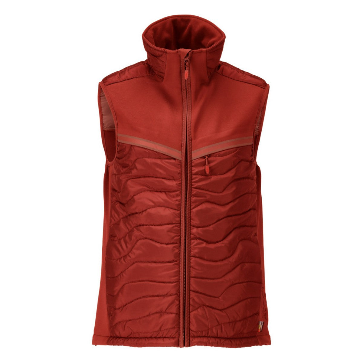 Autumn Red - Front - Mascot Mens Customised Climascot Thermal Gilet