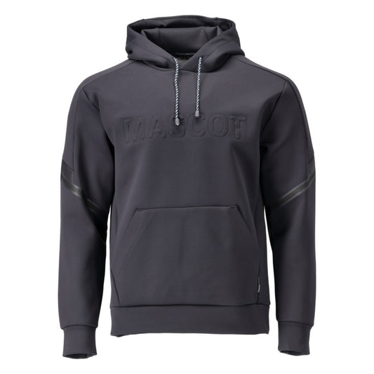 Dark Navy - Front - Mascot Mens Customised Fleece Hoodie