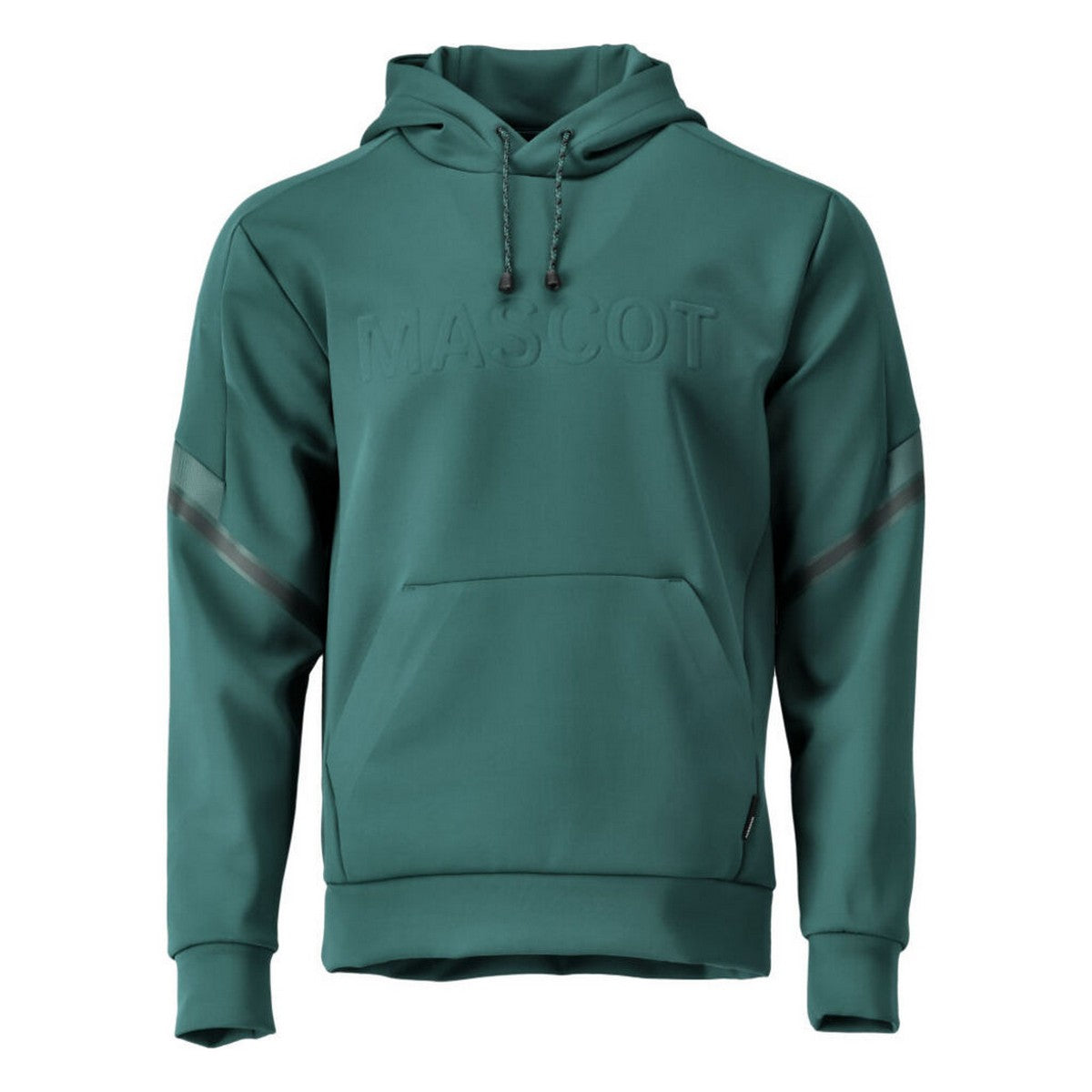 Forest Green - Front - Mascot Mens Customised Fleece Hoodie