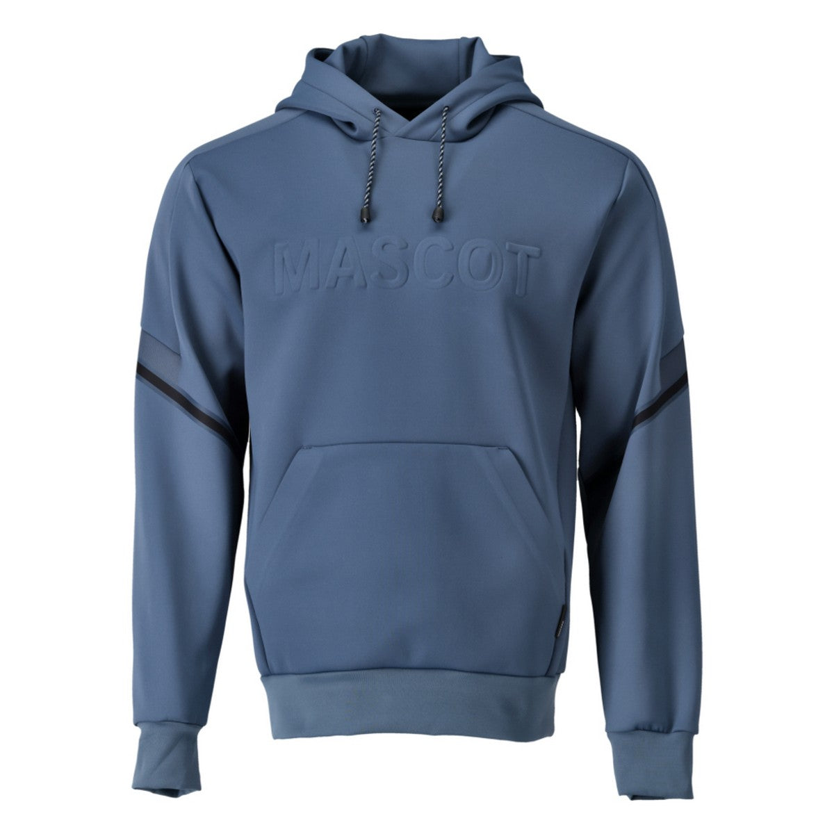 Stone Blue - Front - Mascot Mens Customised Fleece Hoodie